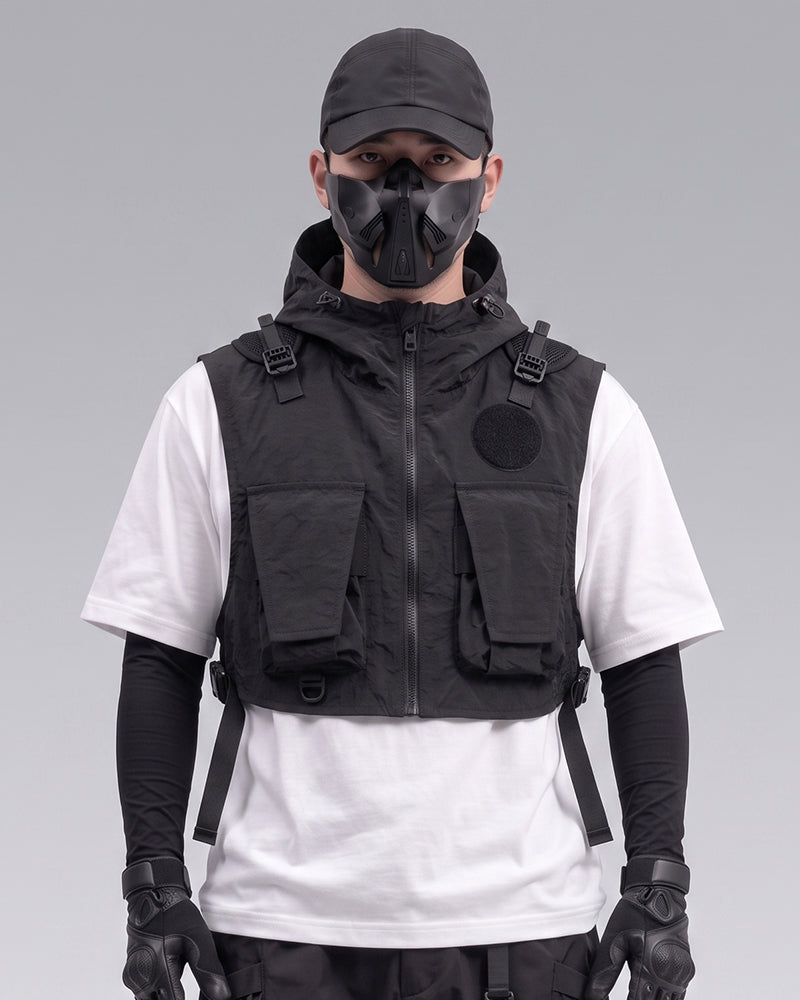 Functional Cropped Cargo Vest