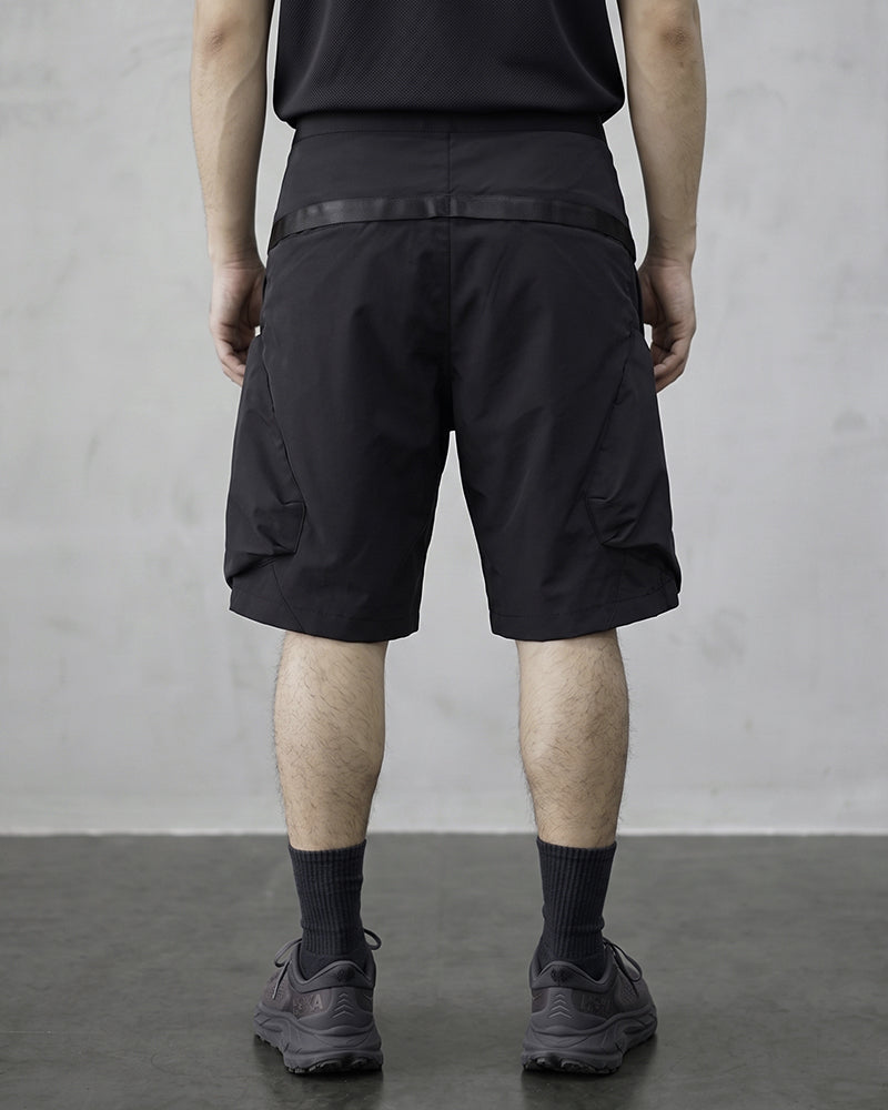 Water-Repellent Techwear Shorts