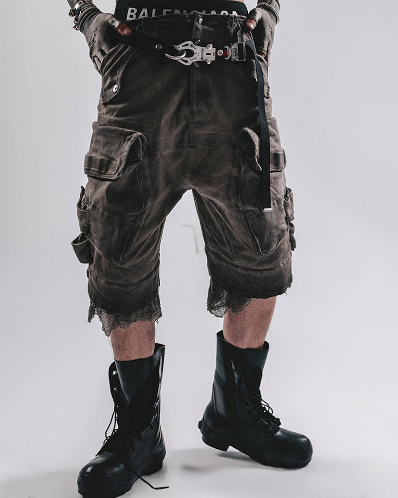 Wasteland Asymmetric Multi-Pocket Tactical Shorts
