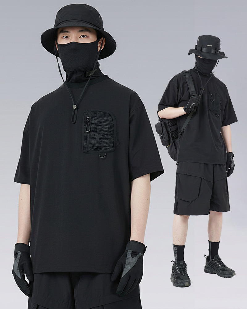 Quick-Dry Outdoor Techwear Short-Sleeve Tee