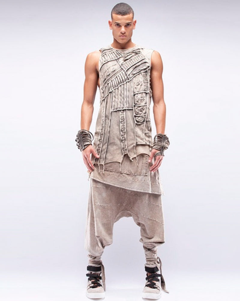 Wasteland Ninja Drop Crotch Pants