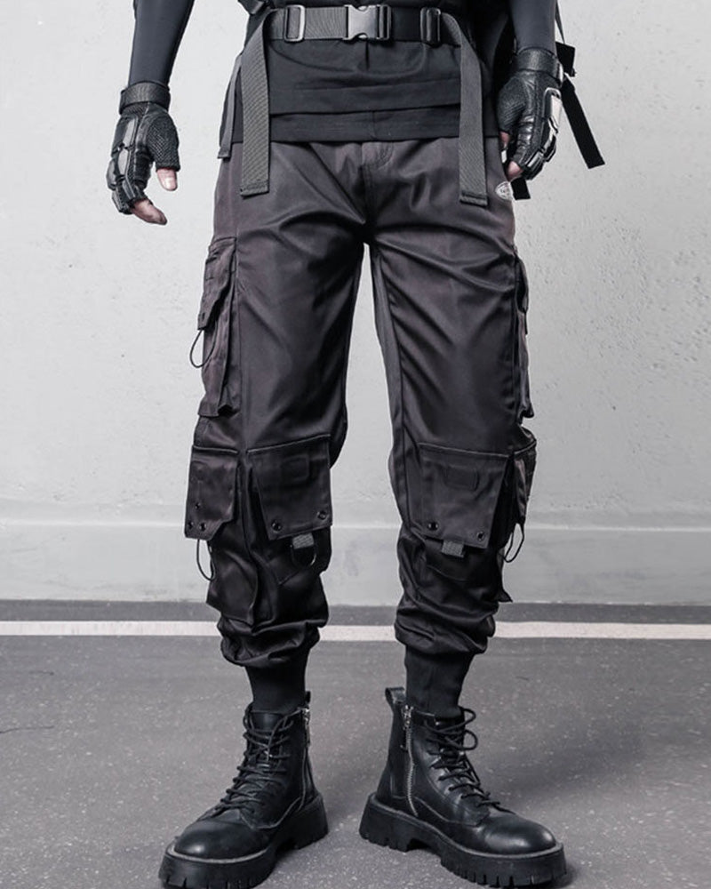 Functional Multi-Pocket Techwear Cargo Pants