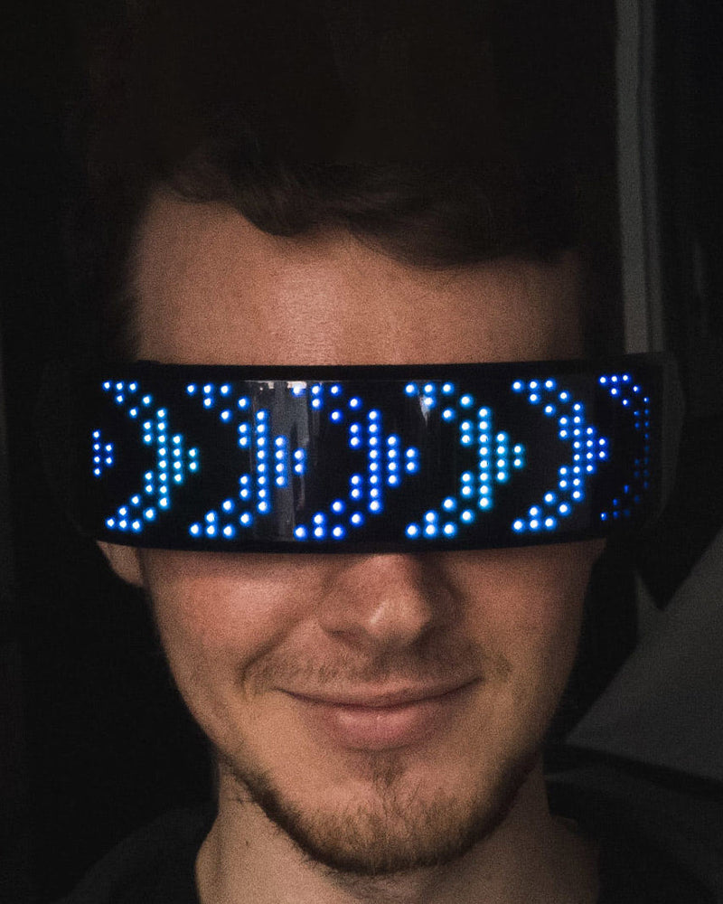 Cyberpunk Shining Led Glasses