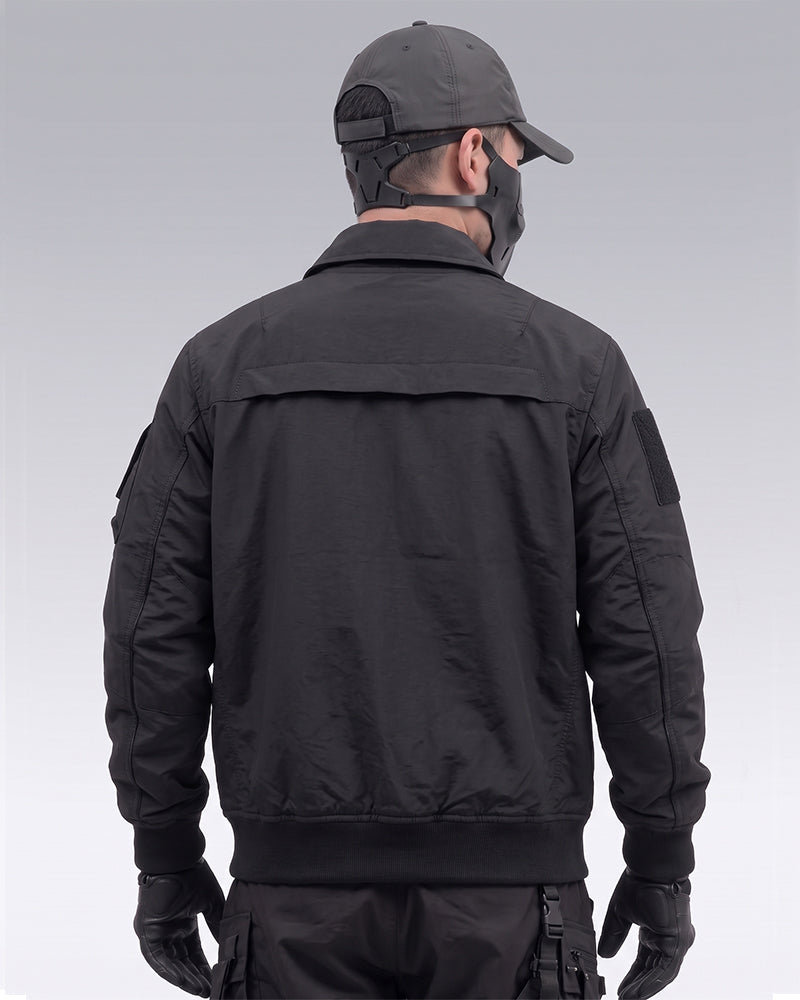 Tactical Lapel Techwear Bomber Jacket