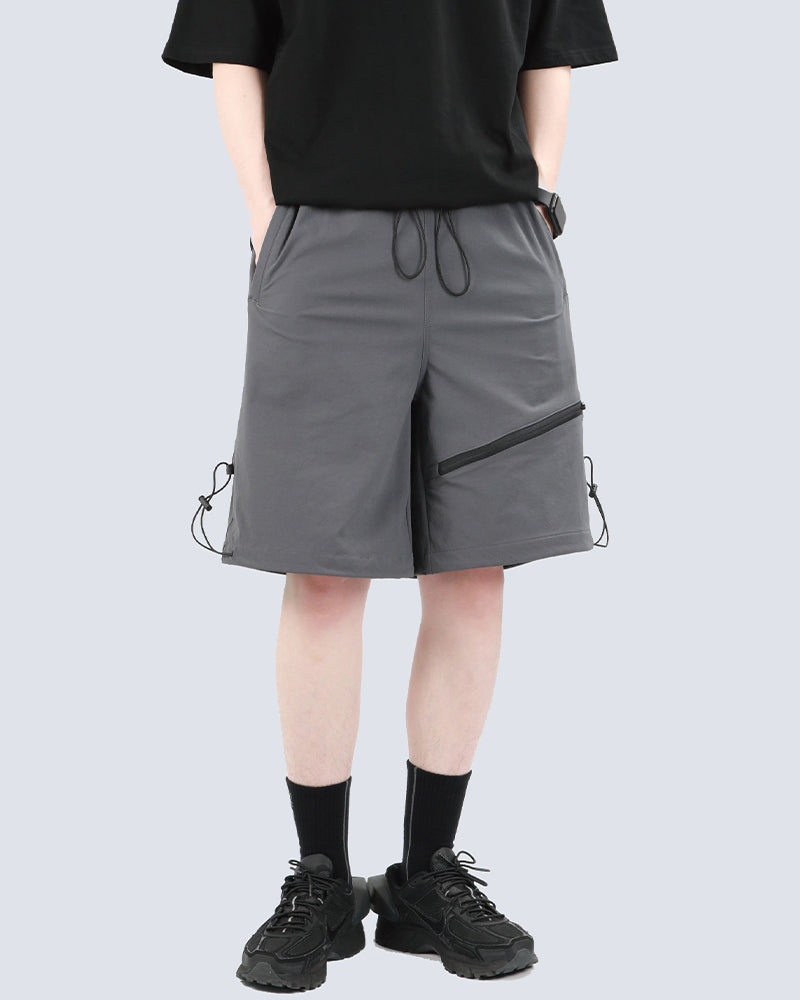 Water-Repellent Tactical Utility Cargo Shorts