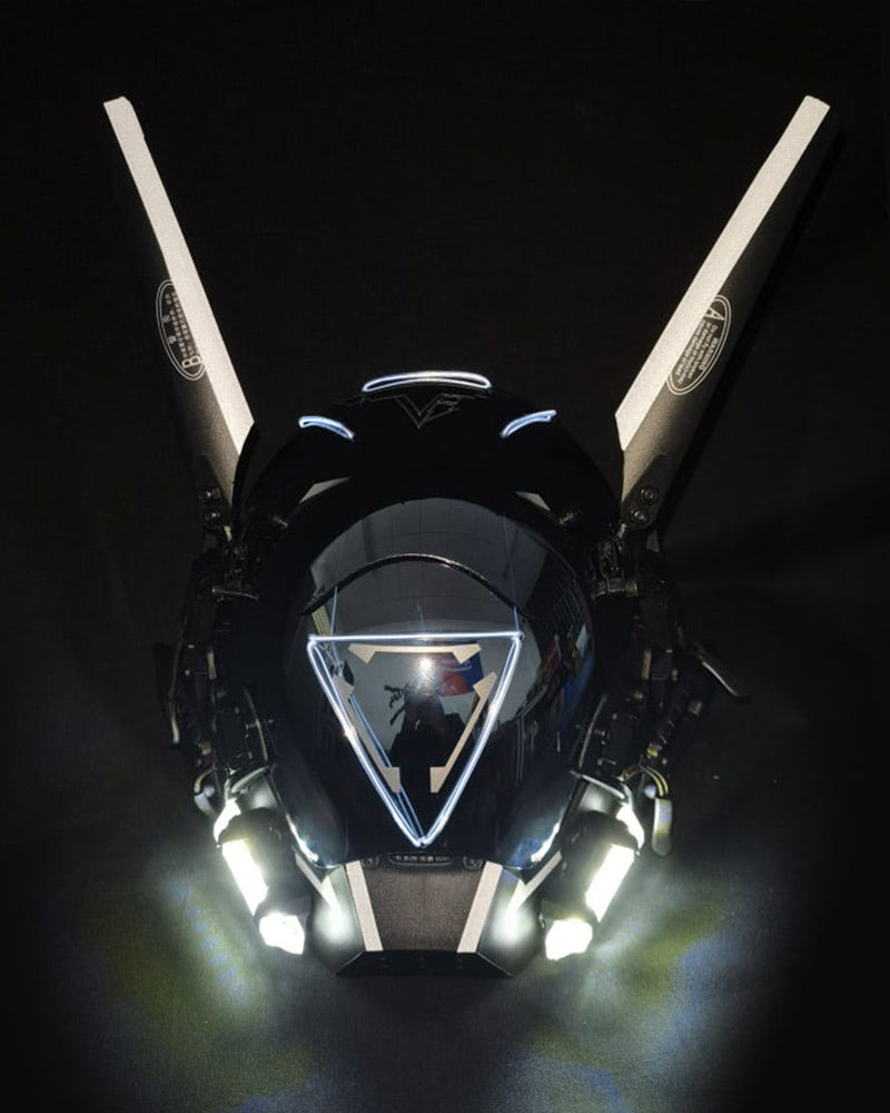 Futuristic Light-Up Mask