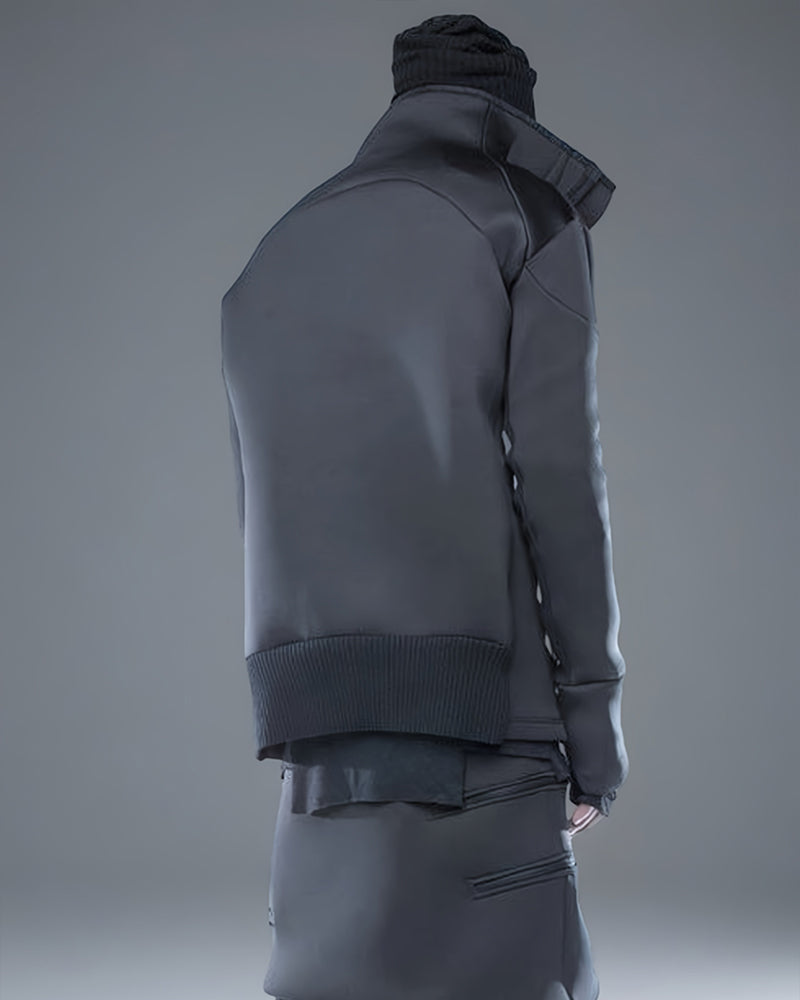 Wasteland Futuristic Asymmetric Jacket