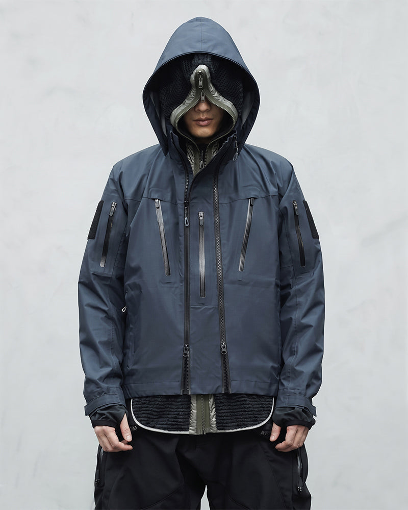 Detachable Placket Windproof Outdoor Jacket
