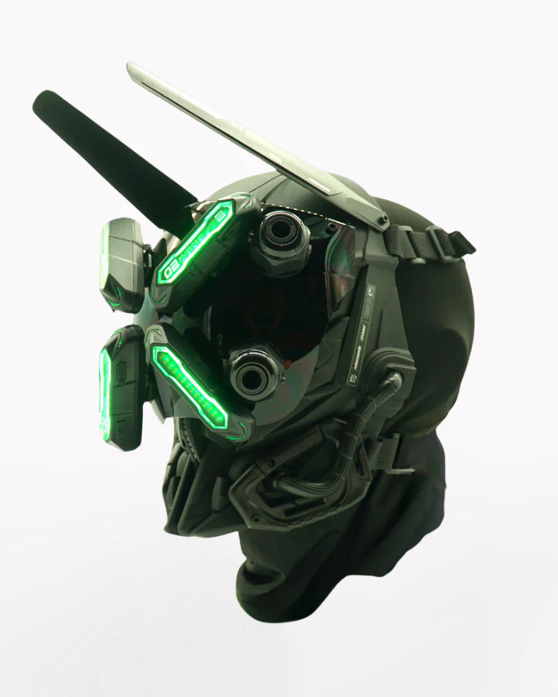 Future Envoy LED Cyberpunk Helmet Mask
