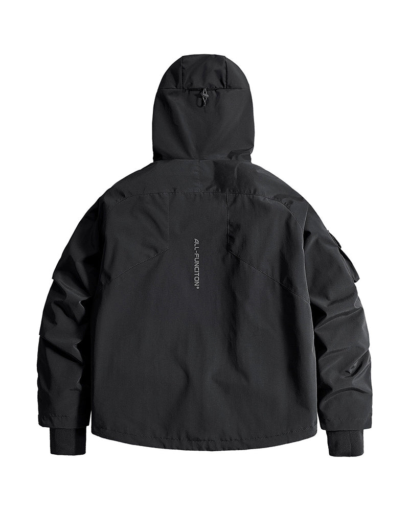 Functional Techwear Multi-pocket Hooded Jacket