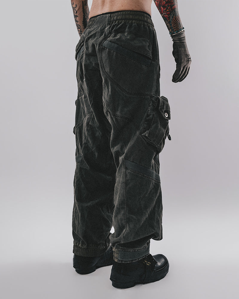 Distressed Denim Wasteland Casual Pants