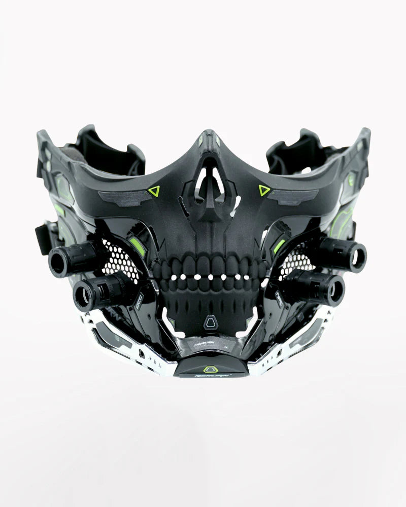 Cyberpunk Skull Half Face Mask