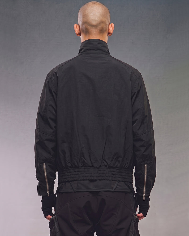 Post-Apocalyptic Asymmetric Arc Zipper Jacket