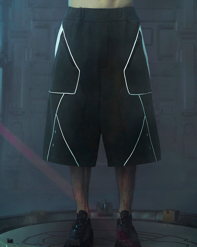 Cyberpunk Outfits Star Alliance Sports Shorts
