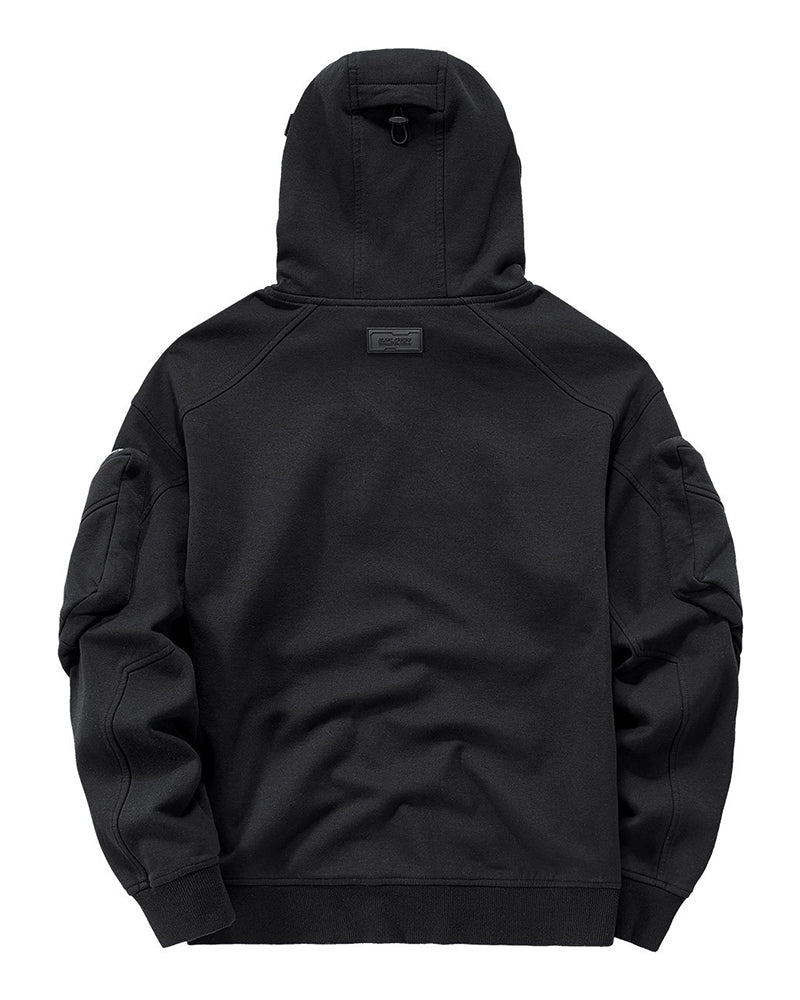 Embrace The Cold Wind Techwear Tactical Mask Hoodie