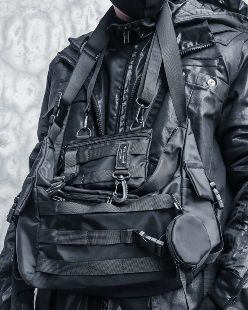 Techwear Detachable Crossbody Sling Bag