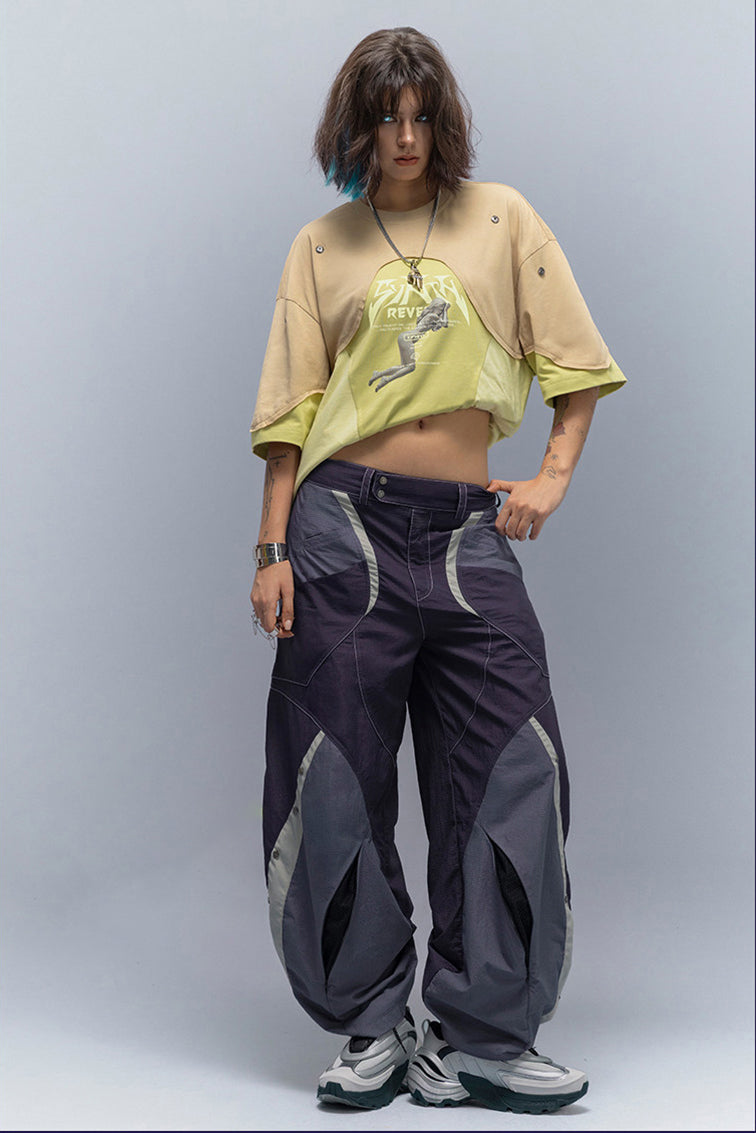 CBP-034-X｜Cyberpunk Techwear Set Top / Bottom