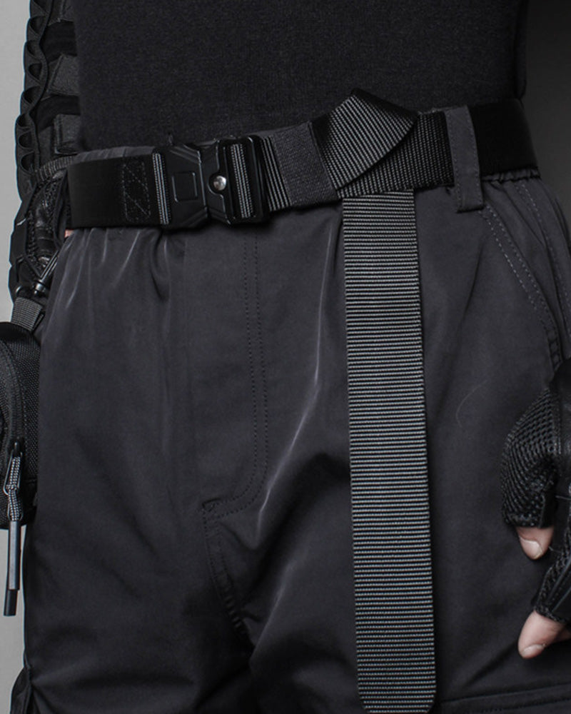 Techwear Quick-Release Tactical Utility Belt