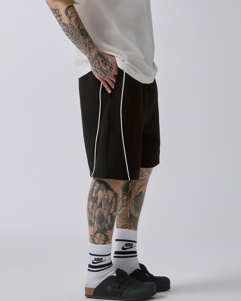 Side-Stripe Track Shorts