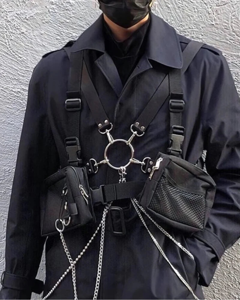 Adjustable Strap Small Chest Bag