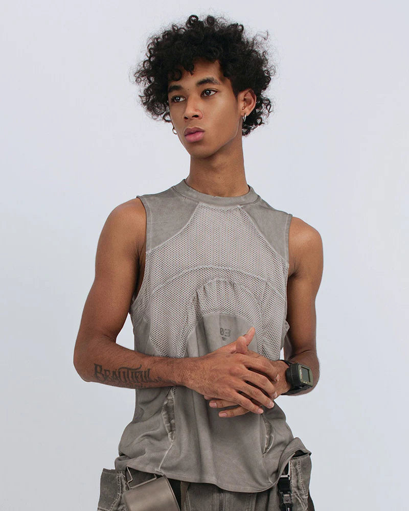 Wasteland Distressed Sleeveless T-Shirt