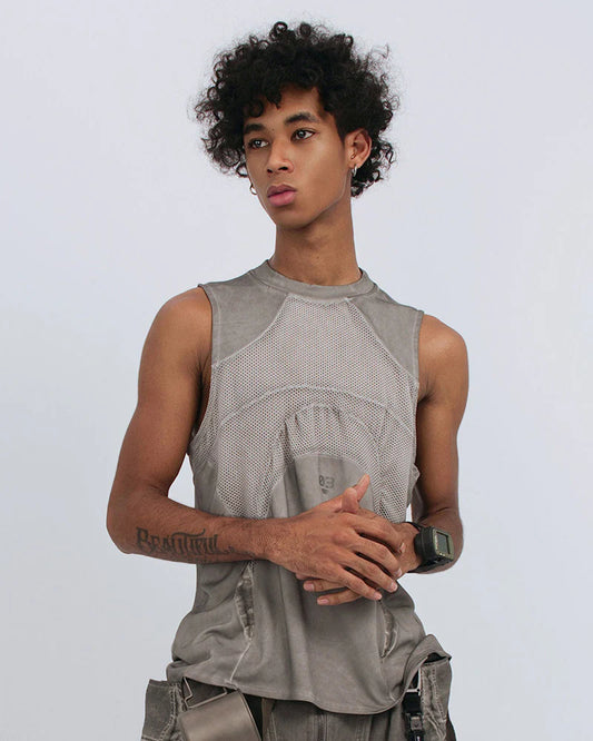 Wasteland Distressed Sleeveless T-Shirt