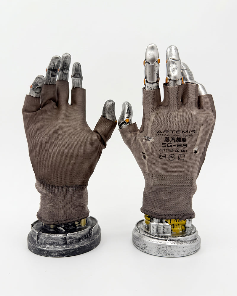 Wasteland Dirty Dye Distressed Durable Gloves