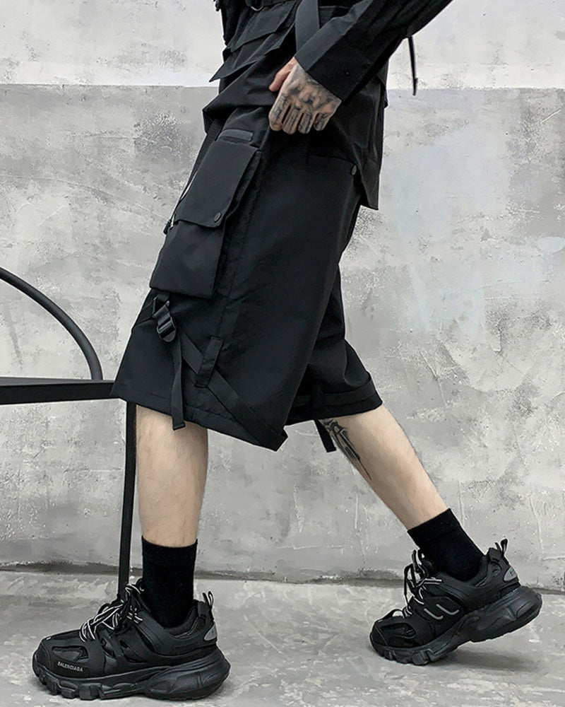Techwear Pocket Tactical Cargo Shorts
