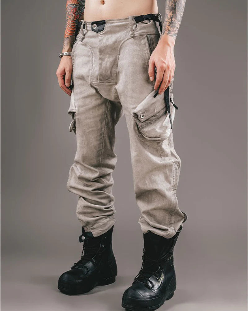 Post-Apocalyptic Functional Distressed Cargo Pants