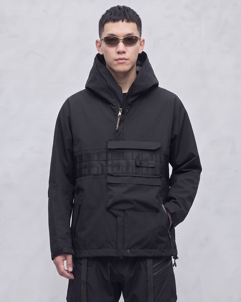 Windproof Hooded Techwear Jacket