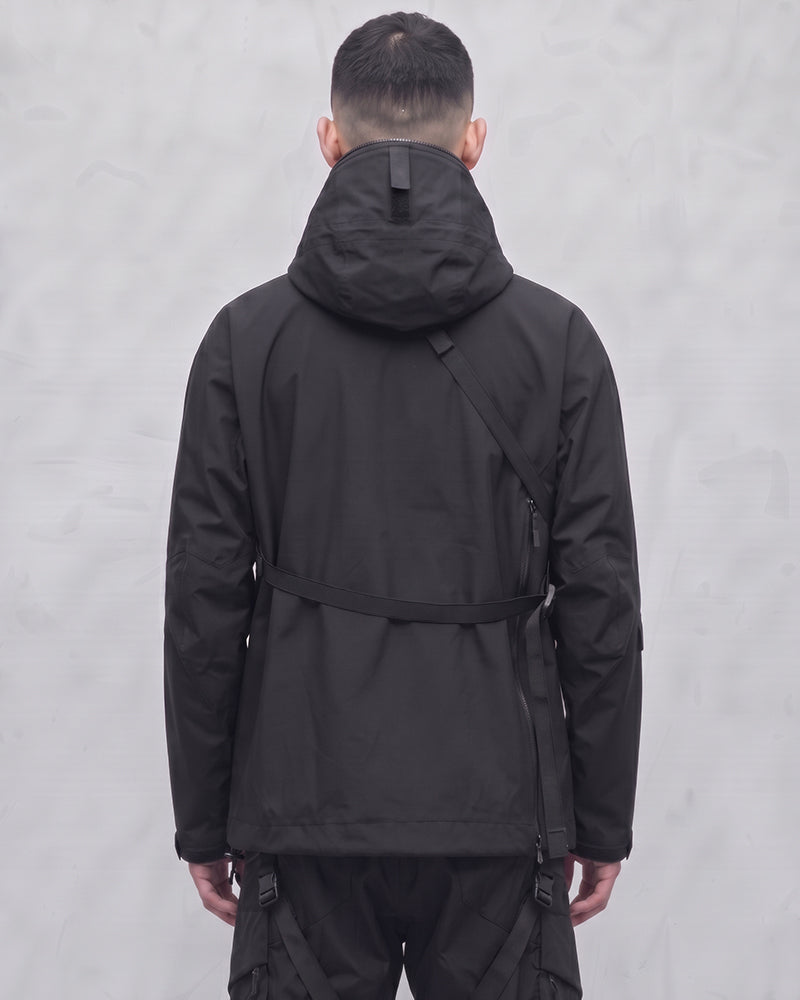 Windproof Hooded Techwear Jacket