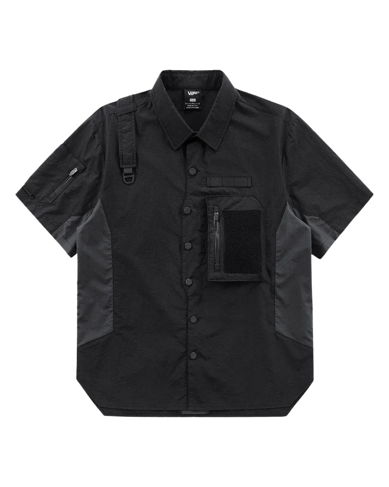 TEC-002｜Cyberpunk Tactical Techwear Set Top / Bottom