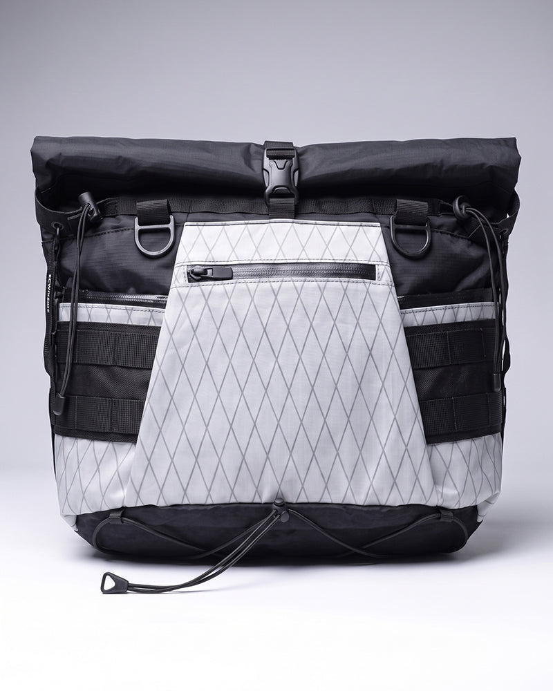 Roll Top Large Capacity Outdoor Techwear Messenger Bag