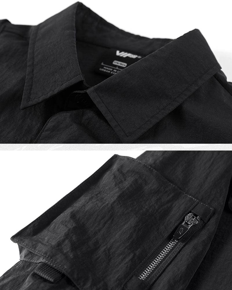 TEC-002｜Cyberpunk Tactical Techwear Set Top / Bottom