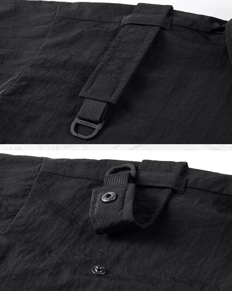 TEC-002｜Cyberpunk Tactical Techwear Set Top / Bottom