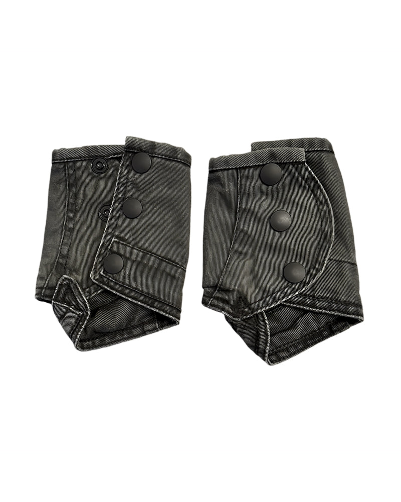 Dune Wasteland Distressed Fingerless Gloves