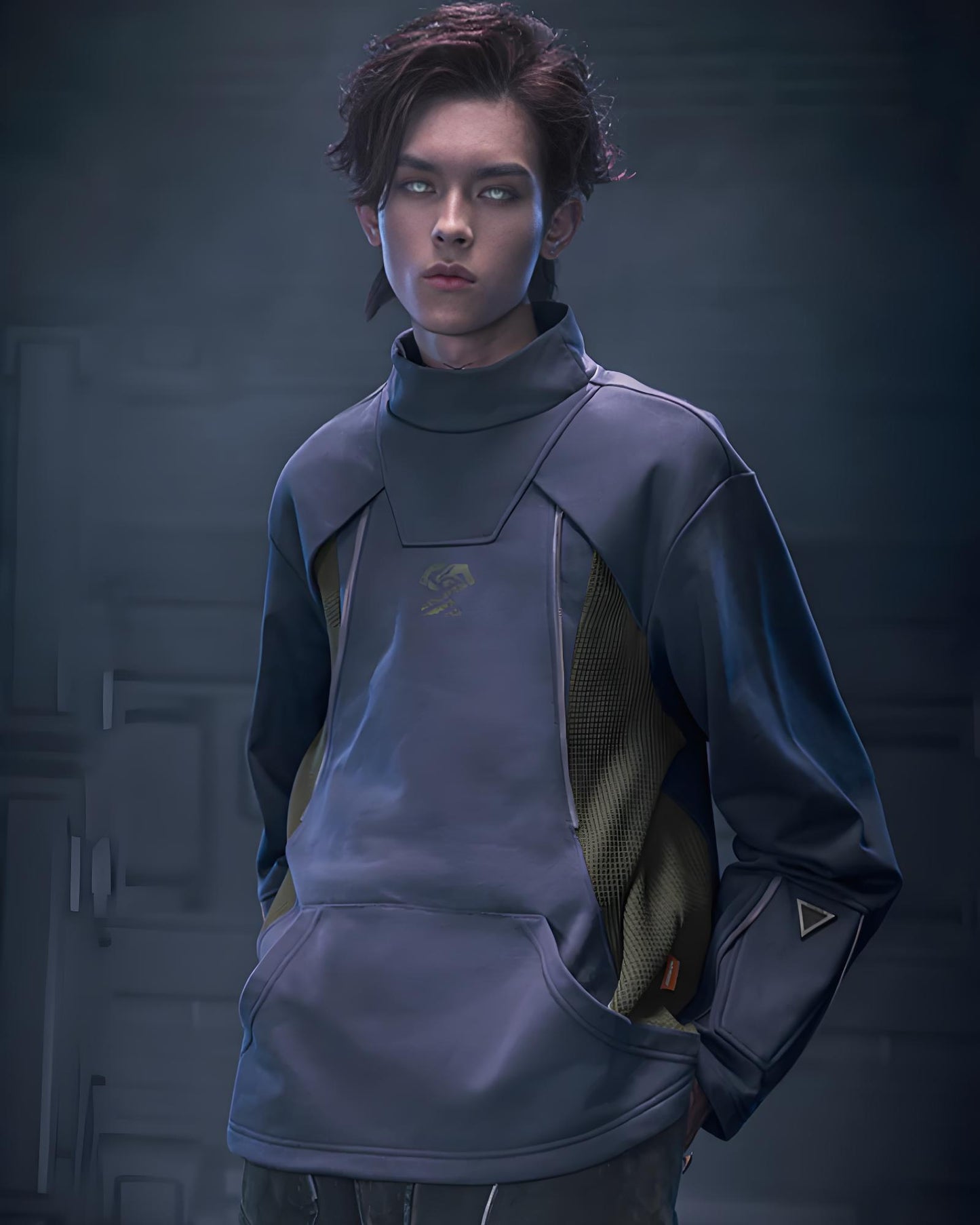 CBP-036-X｜Cyberpunk Techwear Set Top / Bottom