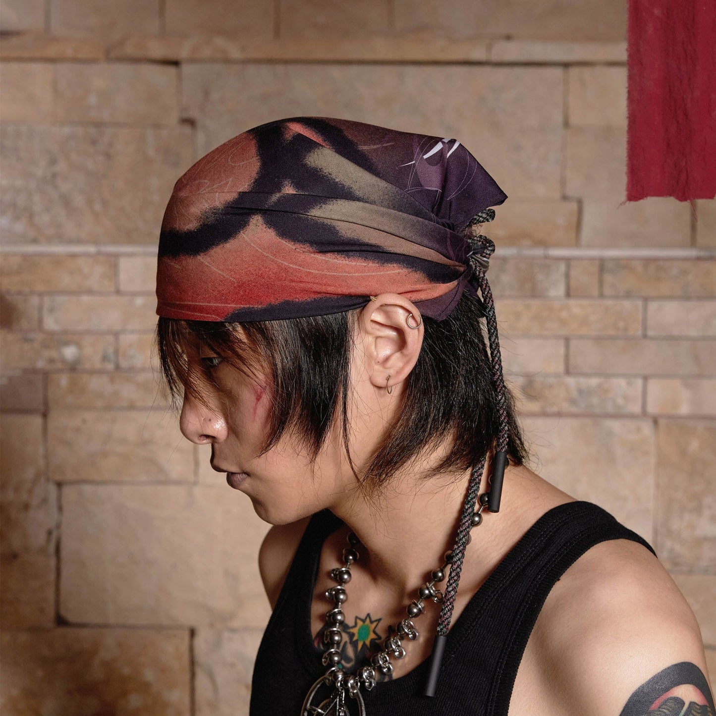Abstract Graffiti Headscarf