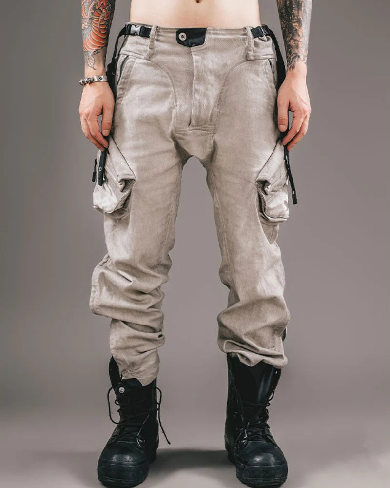 Post-Apocalyptic Functional Distressed Cargo Pants