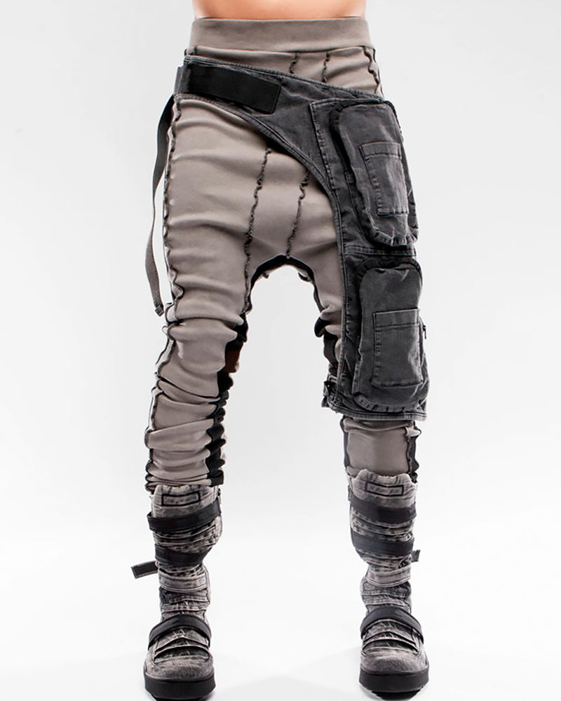Washed Thigh Bag Post-Apocalyptic Leg Pouch