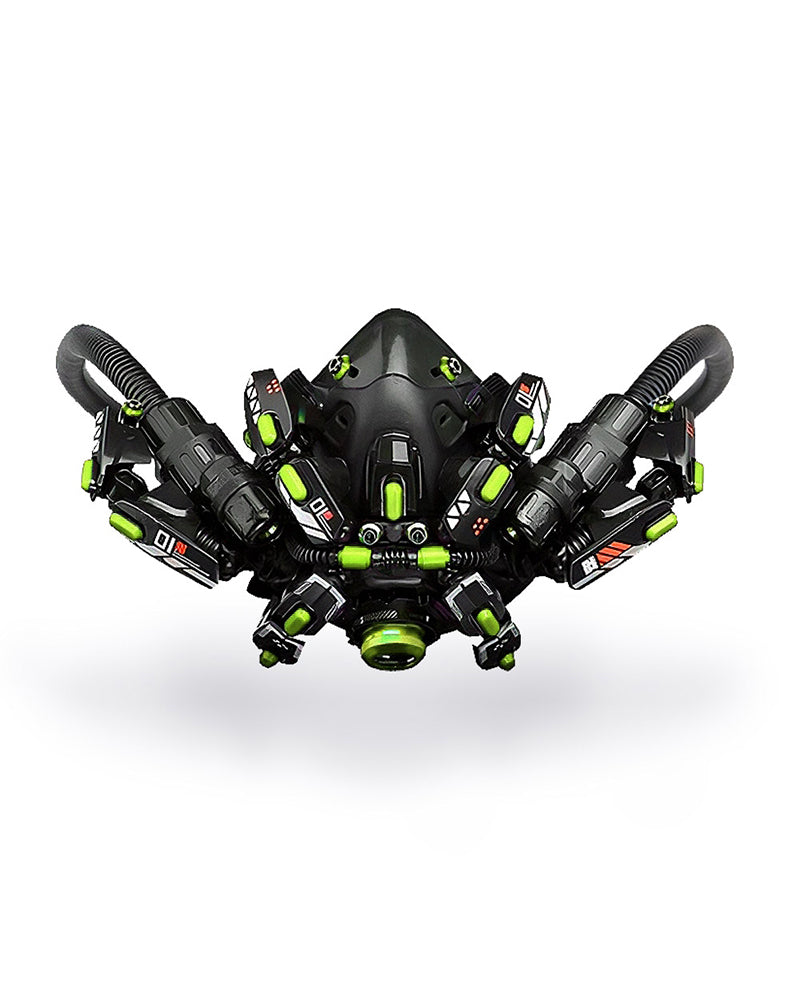 Futuristic Cyberpunk Half Face Mask