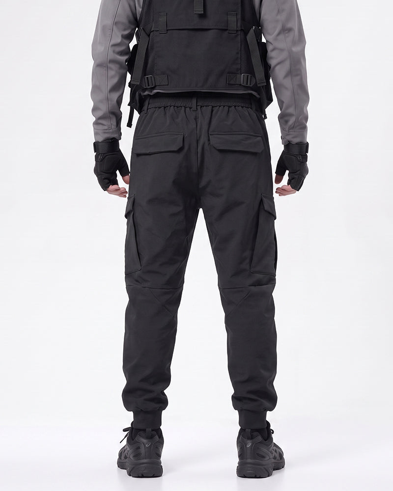Techwear Drawstring Cuff Casual Pants