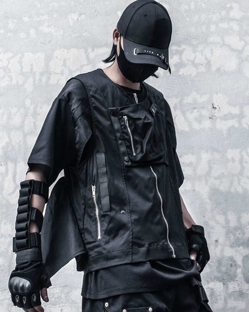 Techwear Multi-Pocket Tactical Utility Vest