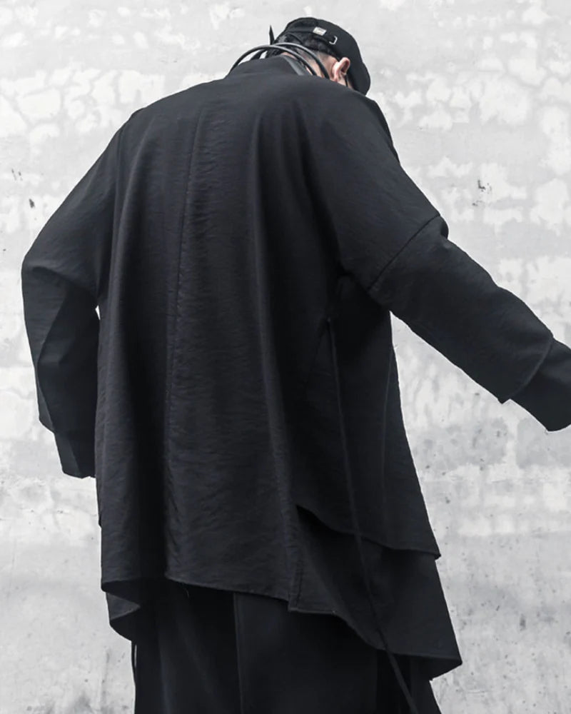 Modern Japanese Fake Two-piece Samurai Coat