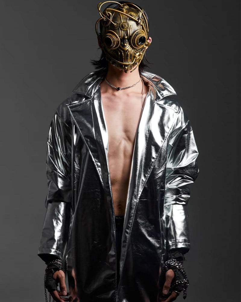 Futuristic Steampunk Gear Mask