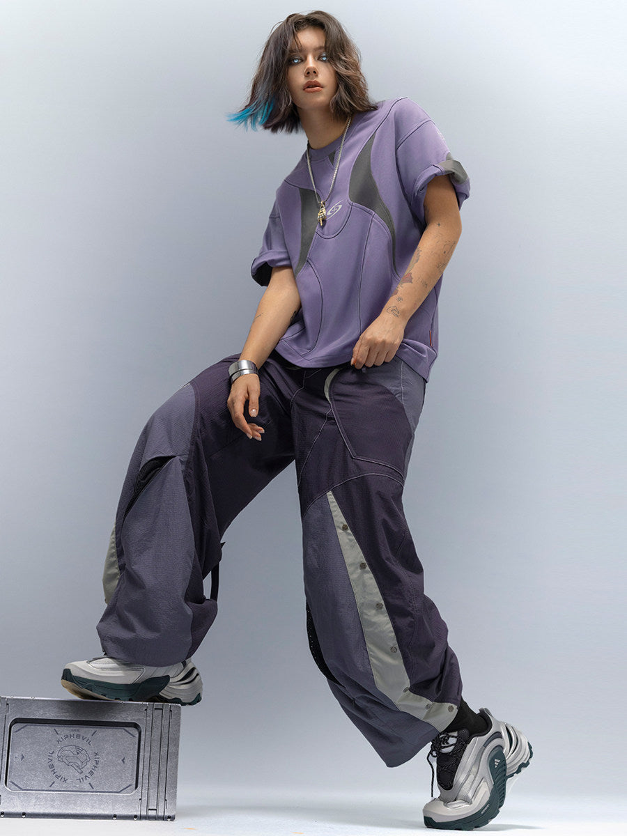 CBP-032-X｜Cyberpunk Techwear Set Top / Bottom