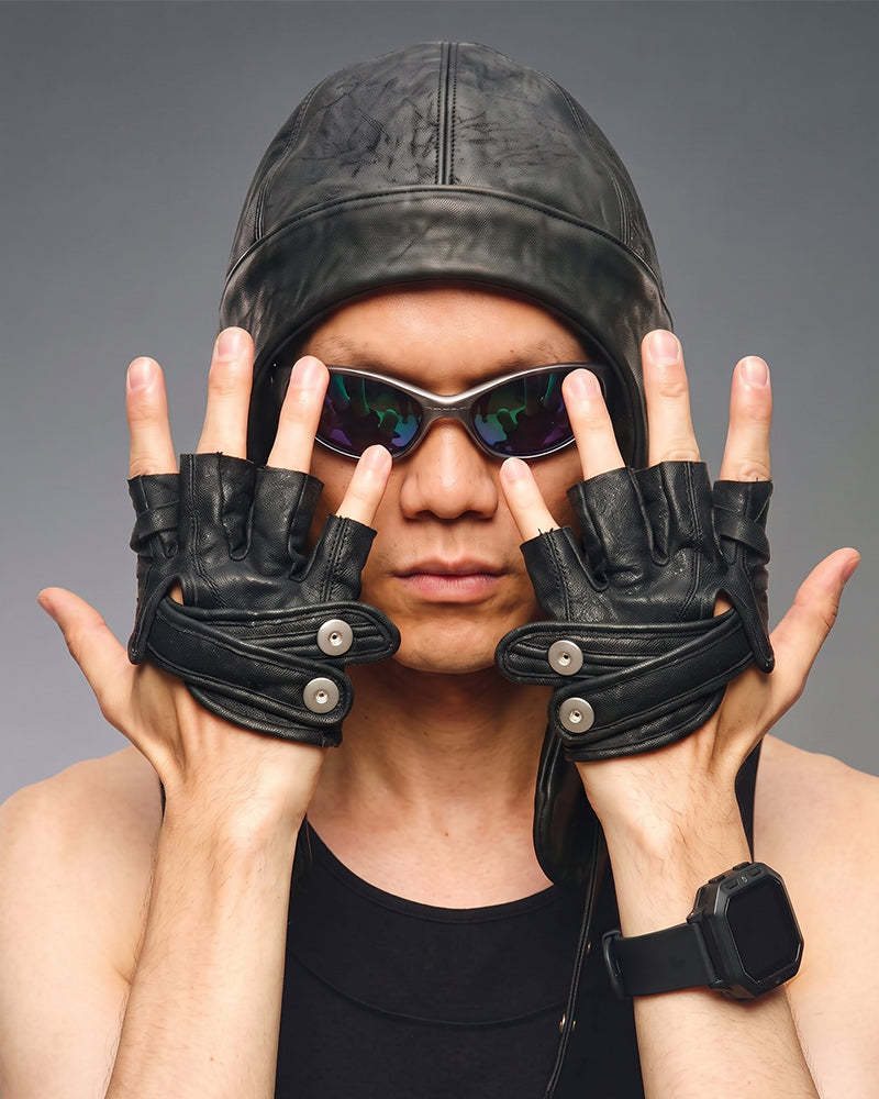 Wasteland Half-Palm Fingerless Gloves