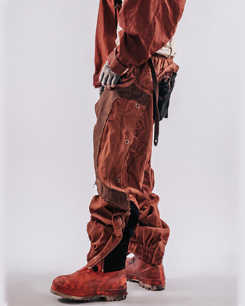 Post-Apocalyptic Distressed Cargo Pants