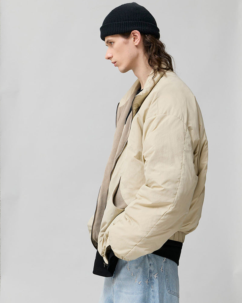 Reversible Water Repellent Down Jacket