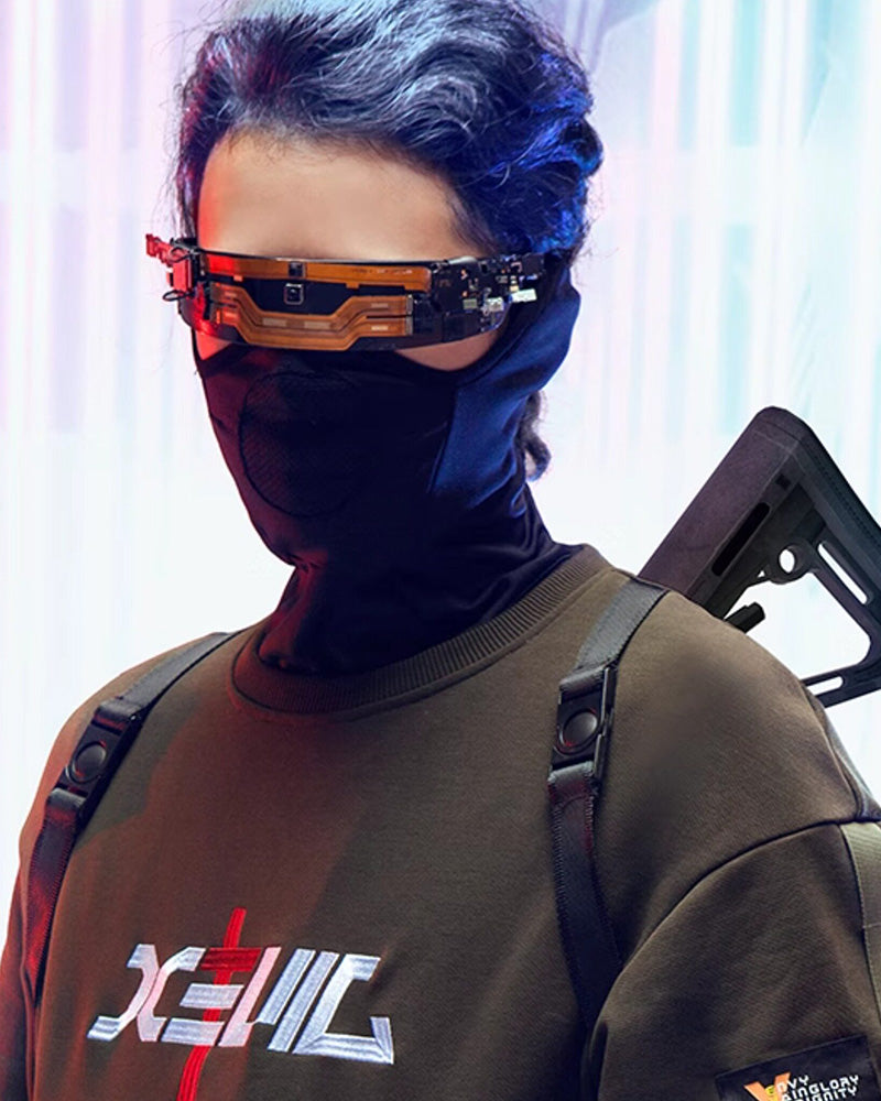 Cyberpunk Assassin Ninja Scarf And Mask